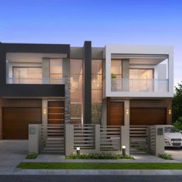 520 Best Duplex-Town Homes Images In 2020 | Townhouse with Modern House Design 3 Bedroom