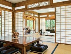 Japanese Style Living Room Interior Design