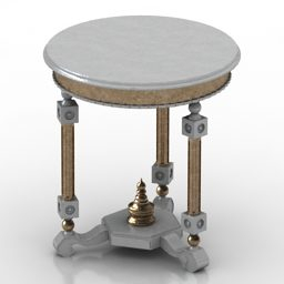 Classic Wood Table Coffee Design Free 3D Model - .3Ds, .Gsm in Classic Wooden Furniture Design