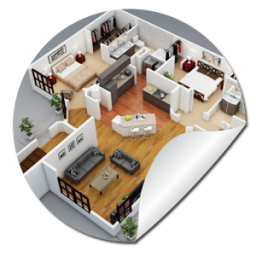دانلود برنامه 3D Home Floor Plan Design برای اندروید | مایکت intended for 3 Bedroom House Design 3D