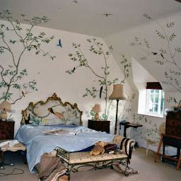 Decorative Schemes - Dillon Murals Find Antique &amp; Vintage intended for Artist Bedroom Design