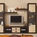 Dedeman Sistem Living Tramonto Comoda Tv Tp2F Wenge+Ferrara intended for Modern Tv Cabinet Design For Bedroom