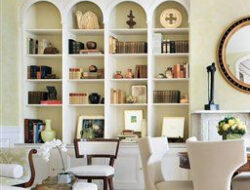 Living Room Library Design Ideas