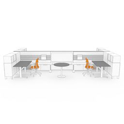 Enclosed Office - District Furnitureteknion (With Images intended for Studio 34 Furniture And Design