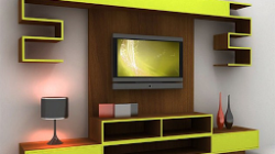 Evening Gown Designs - Apps On Google Play | Tv Wall Shelves within Living Room Interior Design Tv