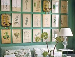 Living Room Design Green Walls