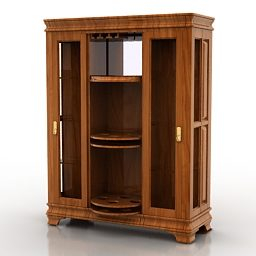 Home Wood Sideboard Design Free 3D Model - .3Ds, .Gsm with regard to Home Wood Furniture Design