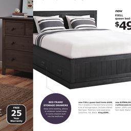 Ikea Bed Frame With Drawers | Ikea Bed Frames, Ikea Bed, Bed within Bedroom Design Tool Ikea