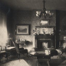 Kentucky Digital Library | Victorian Interiors, Victorian within Victorian Design Living Room