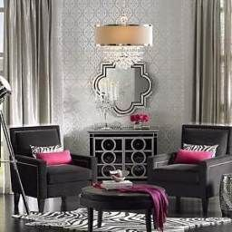 Living Room Black Curtains Chandeliers 60+ Ideas #Livingroom in Modern Black Living Room Design