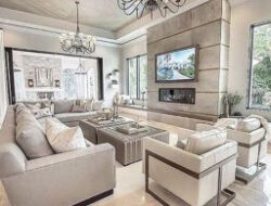 Glam Living Room Design