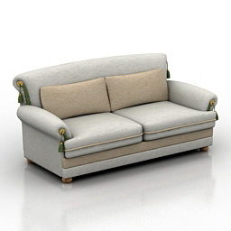 Living Room Loveseat Sofa Free 3D Model - .3Ds - Open3Dmodel pertaining to Sofa And Loveseat Living Room Design