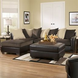 Love This Couch From The Px Website, Its Set Up At Our Px with Brown Leather Sofa Living Room Design