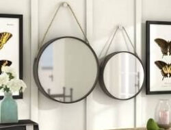 Modern Wall Mirror Design For Living Room