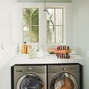 Modern Home Washer In Kitchen Design Ideas, Pictures with regard to Kitchen Design With Laundry Room