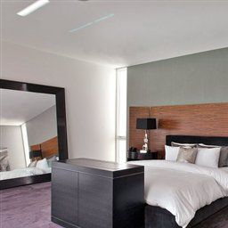 Modern Masculine Master Bedroom | Bedrooms | Luxe Source in Modern Bedroom Design White