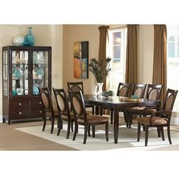 Montblanc 9-Pc. Dining Set | Dining Room Table Set, Dining with Furniture Design Dining Room