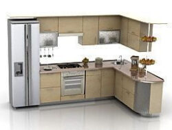 Kitchen Design Two Color Cabinets
