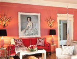 Red Bedroom Interior Design