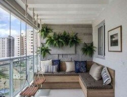 Balcony Living Room Design