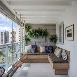 Pretty Small Terrace Design Ideas 33 | Terrace Design within Balcony Living Room Design