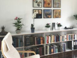 Bookcase Living Room Design
