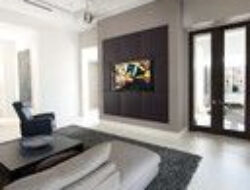 Wall Mounted Tv Design Living Room