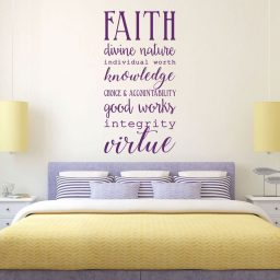 Young Women Lds - Religious Decals For Home, Girls Room Wall Art throughout Young Woman Bedroom Design